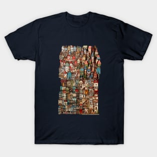 Strange houses from my dream T-Shirt